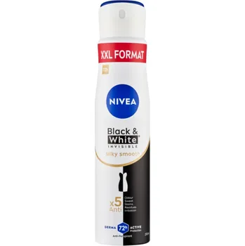 Nivea antiperspirant sprej 250 ml Invisible Black & White Silky Smooth XXL