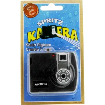 Žertovný předmět dovoz Foťák stříkací Barva: Černý