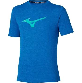 Pánské tričko Pánské sportovní tričko Mizuno Core Runbird SS Tee(M) / Princess Blue Velikost: M