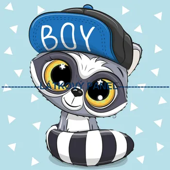 Látkový panel - Dětský - DE-99 Velikost: 25x25cm, Materiál: Mikroplyš