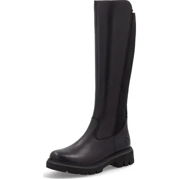 Dámská móda Dámské kozačky Rieker Dorndorf s proměnnou šířkou D1W77-00 černé kožené Vario černá 38