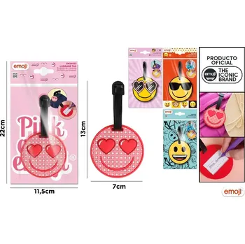 Příslušenství k zavazadlu Visačka na zavazadlo EMOJI 589723