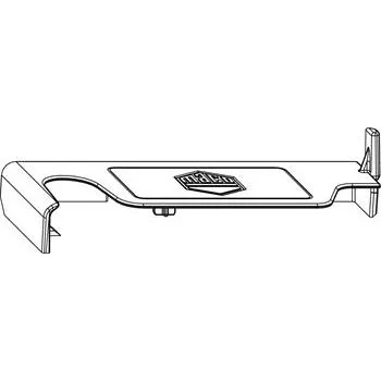 MACO krytka pro sp.rám.ložisko MULTI POWER dřevo, FT 30mm,levá,RAL 9022 (365225)