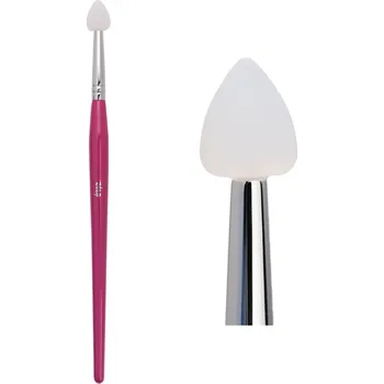 Kosmetický štětec ZOLA silikonový trojúhelníkový štětec č. 21