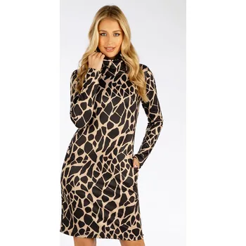 Dámská móda Dámské šaty s dlouhým rukávem 7F067 LITEX XL