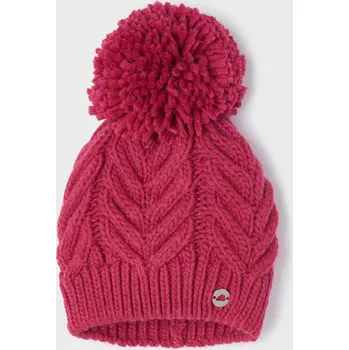 Oblečení a móda Mayoral Pletená čepice, 10349 světle růžová směs Rozměr: 128
