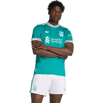 Pánský třetí zápasový fotbalový dres Adidas Liverpool FC 25/26 máta