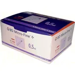 BD MF inz.stř.0.5ml U-100 s int.jehl.30Gx8mm 100ks