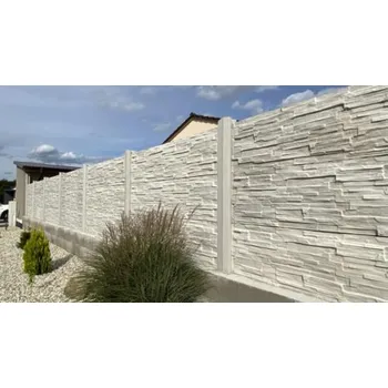 Obklad AZ BETON Sloupek koncový 2400x160x130mm, šedá