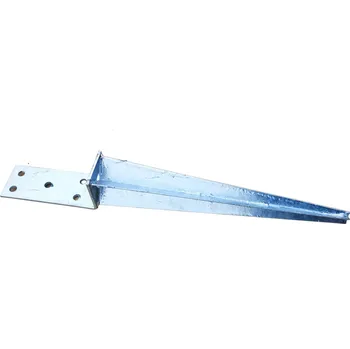 Kotevní patka L 60x60 mm, zarážecí, 500 mm