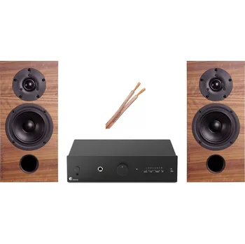Hi-Fi systém AQ audio set P4 - Pro-ject Maia S3 + AQ L 39 ořech + reprokabel AQ 625 2x 2,5mm2