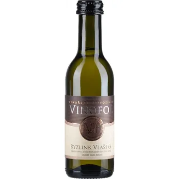 Víno Vinařství Vinofol Ryzlink vlašský, pozdní sběr, suché, Vinofol, 0,187l