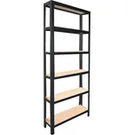 meets-ecommerce UG Policový regál 200x120x23, 4-7 polic barva: antracitová, počet polic: 6 polic