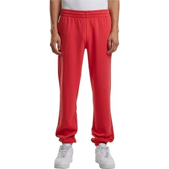 Build Your Brand Basic Běžné tepláky z měkké bavlněné směsi s postranními kapsami Barva: červená klasická, Velikost: 5XL BYBB002