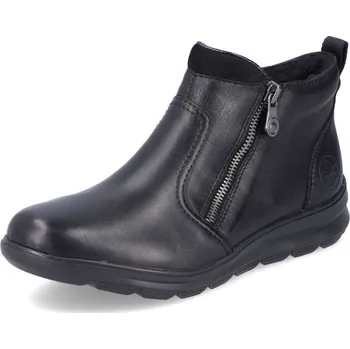 Dámské kozačky Dámská kotníková obuv RIEKER Z0060-00 černá W5 36