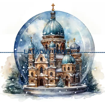 Látkový panel - Zimní těžítko - ZIM-67 Velikost: 35x35cm, Materiál: Mikroplyš