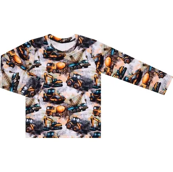 Pánské tričko Tričko dlouhý rukáv - Stavba Velikost: 116