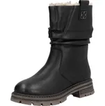 Dámská kožená zimní obuv Rieker Z9855-00 černá černá 43