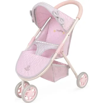 Panenka DeCuevas 90275 Sportovní kočárek pro panenky tříkolový Sophie 2025 - 55 cm