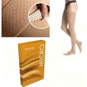 Dámské stahovací prádlo Maxis MICRO stehen.punč.vel.4K lem bronz bez šp.