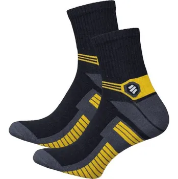Pánské ponožky Černo-žluté pánské ponožky Active