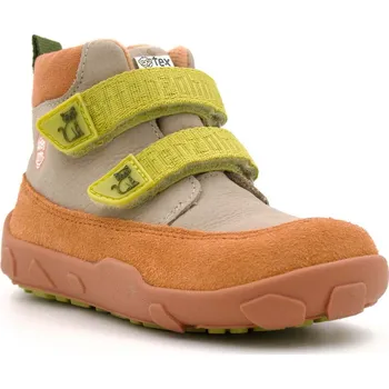 Chlapecká zimní obuv Affenzahn Barefoot dětské kotníkové boty – Low Boot Leather Friendy Cat Velikost: 23