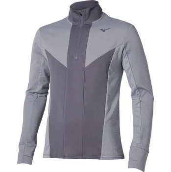 Pánská mikina Pánská sportovní mikina Mizuno Active Warm HZ LS(M) / Quicksilver Velikost: M