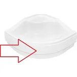 BESCO Čelní panel ke sprchové vaničce OLIVER I 80 x 80 cm