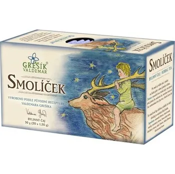 Čaj Valdemar Grešík Smolíček Devatero bylin porcovaný čaj 20x 1,5 g