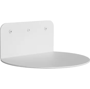 police Bílá kovová police 30 cm Flex – Spinder Design ID_1616812