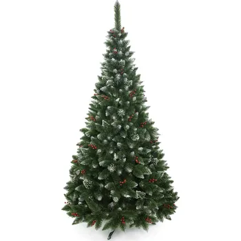 Vánoční stromek Vánoční stromek borovice diamantová s jeřabinou BORDIAJAR180