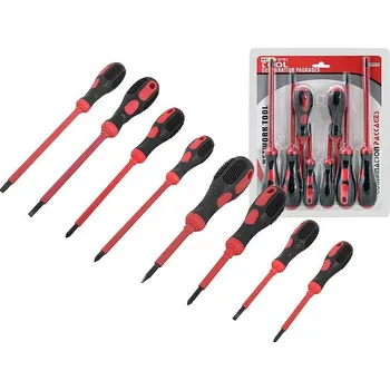 Šroubovák Sada šroubováků Lexton LXHYNTK10 - 8 ks křížové a ploché