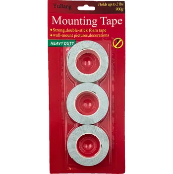 Lepicí páska SET 3ks - Oboustranná montážní páska 36078-16