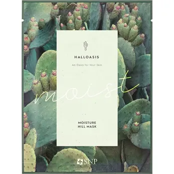 Pleťová maska SNP - HALLOASIS MOISTURE HILL MASK - Intenzivně hydratační maska 25 ml