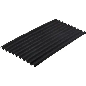 Polykarbonátová deska Deska asfaltová vlnitá Onduline černá 950×2 000 mm