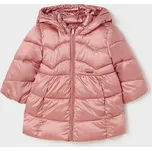 Mayoral Dlouhý kabát, zimní bunda 2438 růžová Rozměr: 24 měsíců, 92 cm