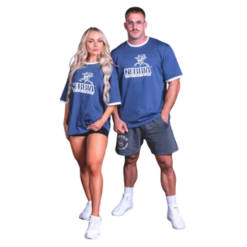 Pánské oblečení Nebbia ERA 28 Exkluzívní tričko 100 modré - S