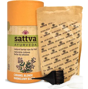 Barva na vlasy Sattva Sattva 150 g Karamelová blond
