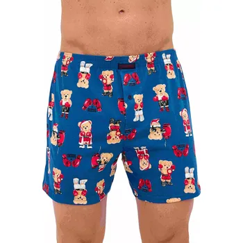 Boxerky Pánské trenky Classic 001/179 navy, boxer velikost S-42/44