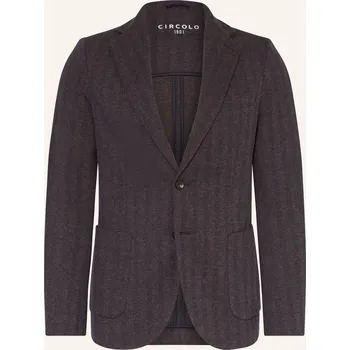Pánské sako Circolo 1901 Pánské Slim Fit Sako Z Džersejové Tkaniny, tmavě...