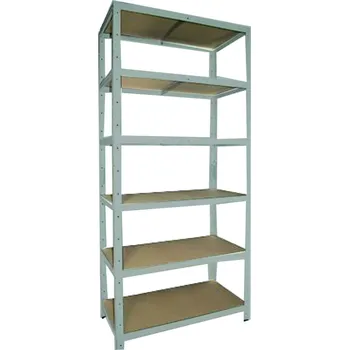 regál meets-ecommerce UG Kovový regál 180x110x60, 4-6 polic Povrchová úprava: pozink, počet polic: 6 polic