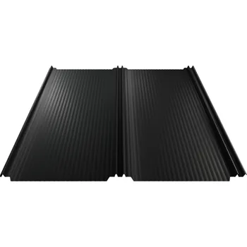 Střešní krytina Blachotrapéz T-PANEL Barva: 9005 - Černá, Povrchová úprava: Polyester standard RAL - 0,5 mm, Typ: NANO