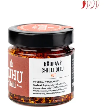 Huhuchilli Křupavý chilli olej objem: 440ml