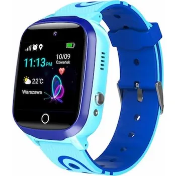 Chytré hodinky Smartwatch Gogps K17 Blue (K17BL)