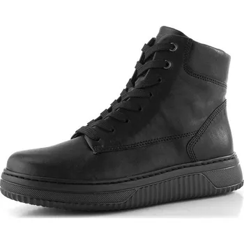 Dámské kozačky Gabor široký šněrovací kotník černý 76.795.57 - 38.5 | P698276