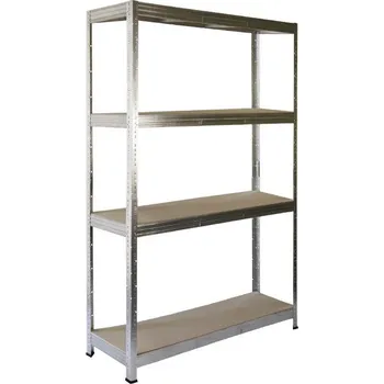 regál meets-ecommerce UG Policový dílenský regál 200x120x50, 4-7 polic Povrchová úprava: pozink, počet polic: 4 police