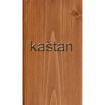 regál Kareš Dřevěný regál 204x80x44cm, 6 polic Povrchová úprava: kaštan