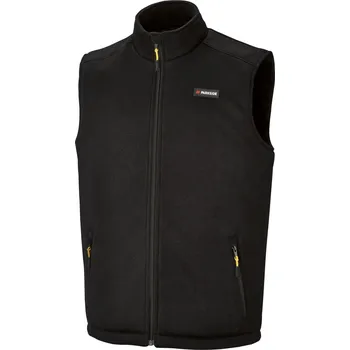 Pánská vesta PARKSIDE® Pánská vesta z pleteného fleecu (černá, M (48/50))