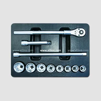 Sada nářadí XT LINE HONITON Sada šestihranných hlavic 3/4", 11 dílů