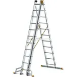 Žebřík hliníkový 3x11 MAX, 3-dílný PROFI